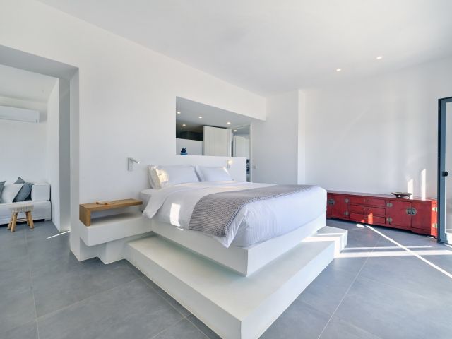 Master bedroom in House 1