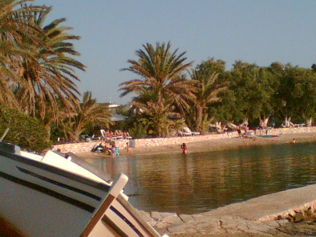 Agia Irini beach is only 100 m