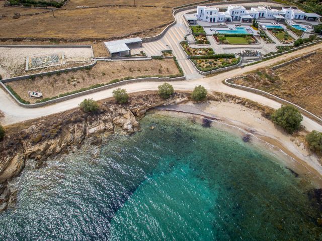 Aerial photo of the resort